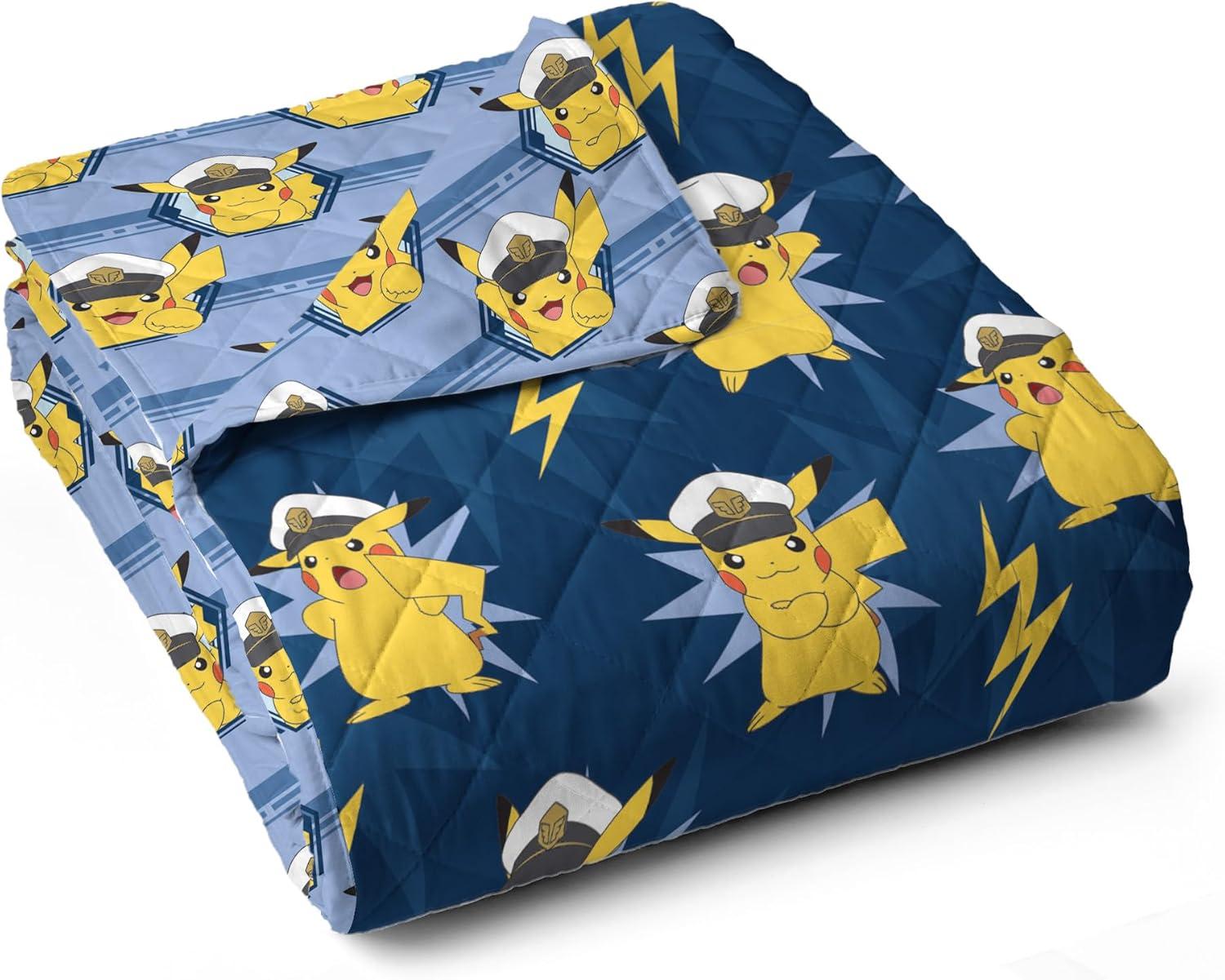 image:imageNorthwest Transformers Logo Quilted Blanket Comfy Throw Adults Boys Girls Soft Lightweight Bedding for Bed or Couch 60 x 80 inchesElectric Captain