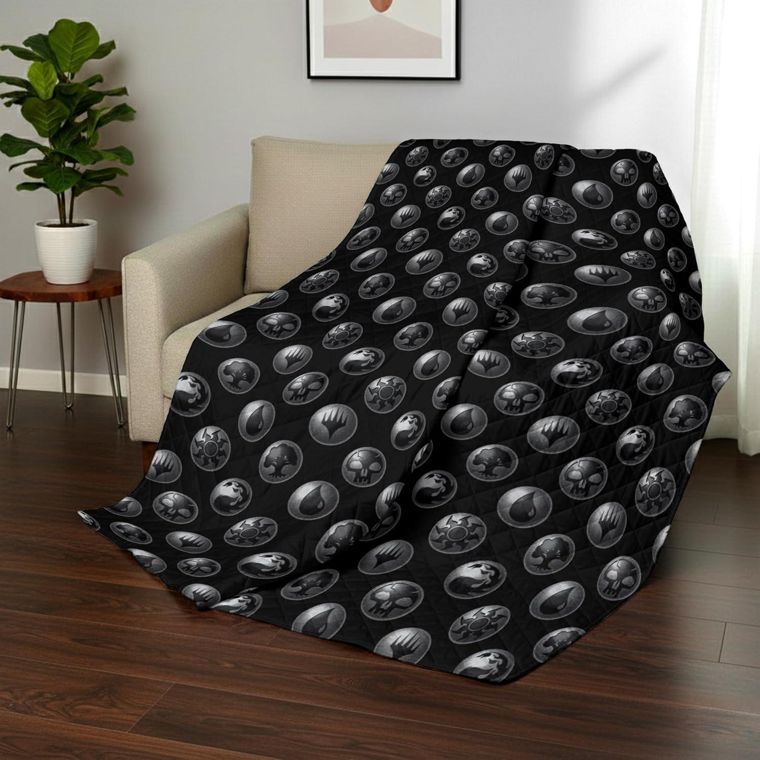 image:imageNorthwest Transformers Logo Quilted Blanket Comfy Throw Adults Boys Girls Soft Lightweight Bedding for Bed or Couch 60 x 80 inchesMagic Icons