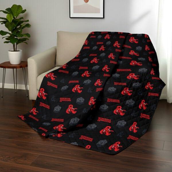 image:imageNorthwest Transformers Logo Quilted Blanket Comfy Throw Adults Boys Girls Soft Lightweight Bedding for Bed or Couch 60 x 80 inchesNat D20