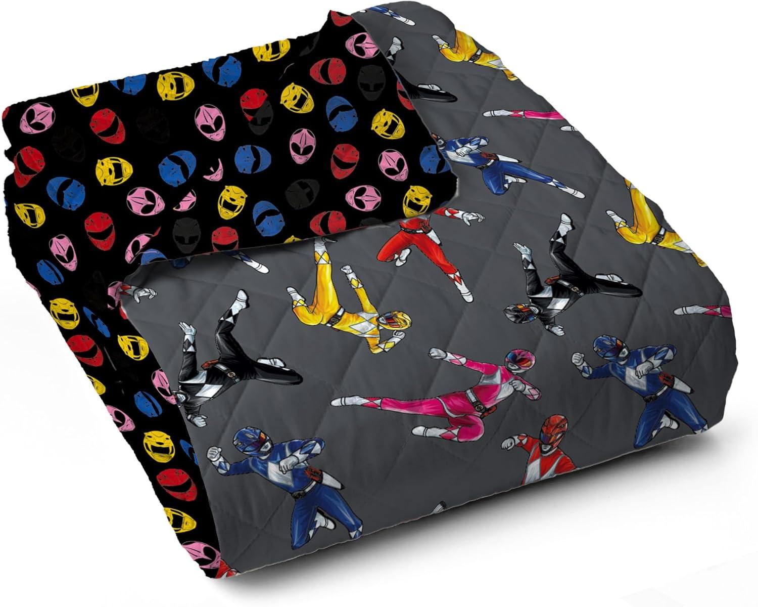 image:imageNorthwest Transformers Logo Quilted Blanket Comfy Throw Adults Boys Girls Soft Lightweight Bedding for Bed or Couch 60 x 80 inchesRangers and Helmets