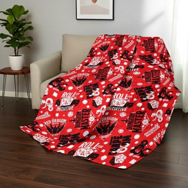 image:imageNorthwest Transformers Logo Quilted Blanket Comfy Throw Adults Boys Girls Soft Lightweight Bedding for Bed or Couch 60 x 80 inchesRoll for Initiative