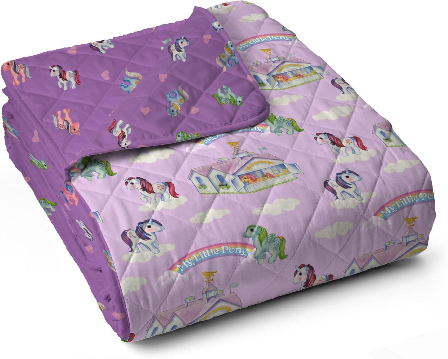 image:imageNorthwest Transformers Logo Quilted Blanket Comfy Throw Adults Boys Girls Soft Lightweight Bedding for Bed or Couch 60 x 80 inchesVintage Pony Party