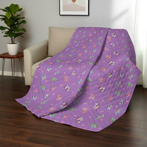 image:imageNorthwest Transformers Logo Quilted Blanket Comfy Throw Adults Boys Girls Soft Lightweight Bedding for Bed or Couch 60 x 80 inchesVintage Pony Party