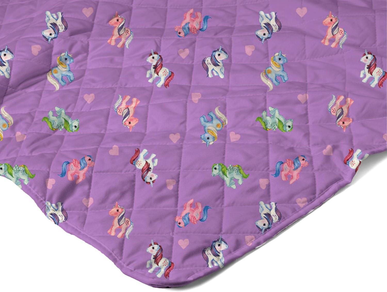 image:imageNorthwest Transformers Logo Quilted Blanket Comfy Throw Adults Boys Girls Soft Lightweight Bedding for Bed or Couch 60 x 80 inchesVintage Pony Party