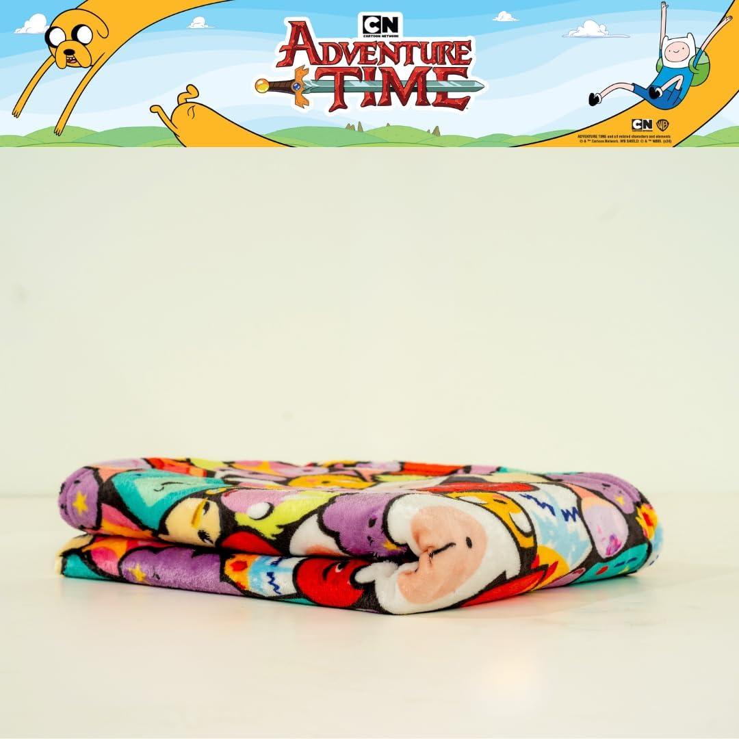image:imageTransformers Megatron Bedding Super Soft Throw Glow in The Dark Blanket 46 in x 60 in Official Licensed Product by Franco CollectiblesAdventure Time