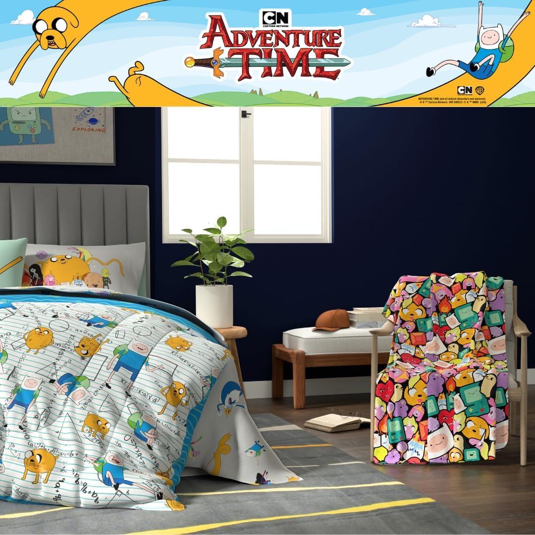 image:imageTransformers Megatron Bedding Super Soft Throw Glow in The Dark Blanket 46 in x 60 in Official Licensed Product by Franco CollectiblesAdventure Time