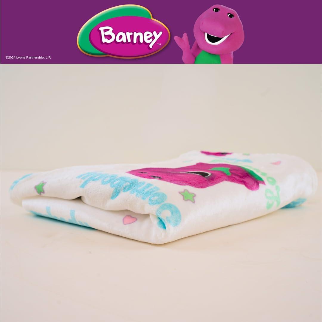 image:imageTransformers Megatron Bedding Super Soft Throw Glow in The Dark Blanket 46 in x 60 in Official Licensed Product by Franco CollectiblesBarney