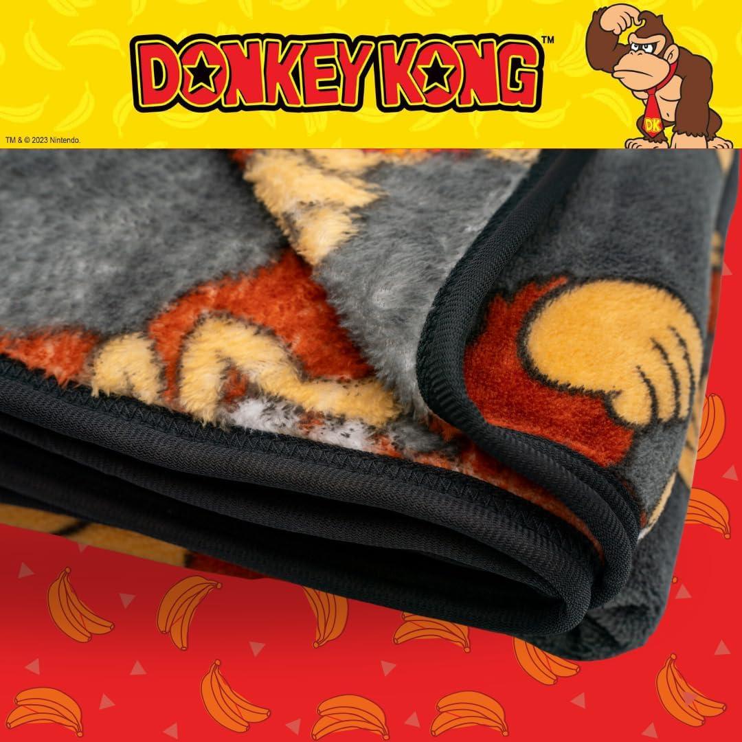 image:imageTransformers Megatron Bedding Super Soft Throw Glow in The Dark Blanket 46 in x 60 in Official Licensed Product by Franco CollectiblesDonkey Kong
