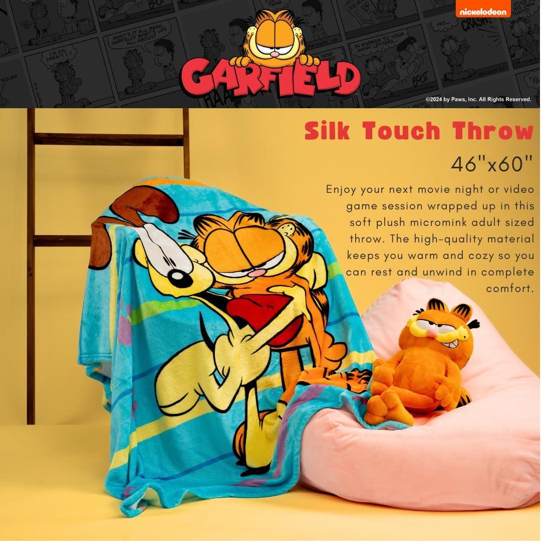image:imageTransformers Megatron Bedding Super Soft Throw Glow in The Dark Blanket 46 in x 60 in Official Licensed Product by Franco CollectiblesGarfield