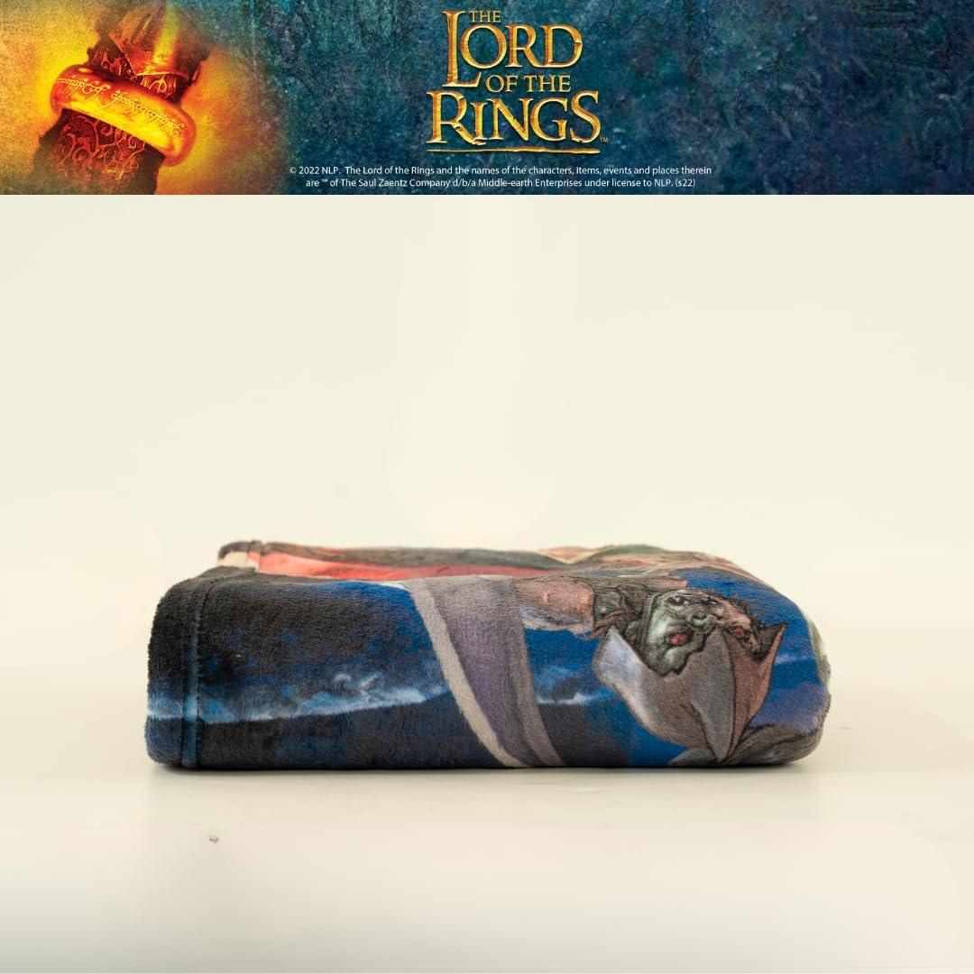 image:imageTransformers Megatron Bedding Super Soft Throw Glow in The Dark Blanket 46 in x 60 in Official Licensed Product by Franco CollectiblesLord of the Rings the War of the Rohirrim