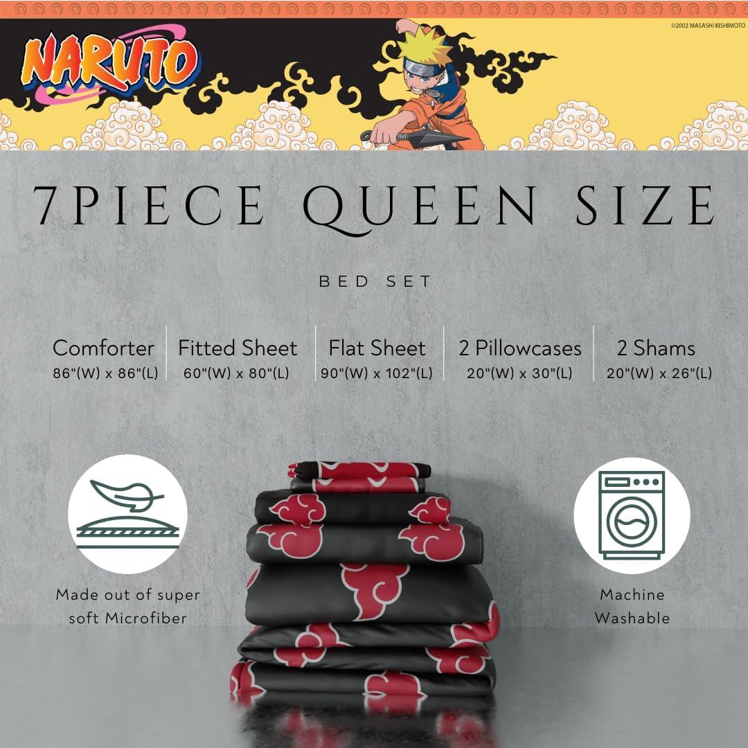 image:imageTransformers Optimus Prime Super Soft Comforter and Sheet Set with Sham 4 Piece Twin Size Official Licensed Product by Franco CollectiblesBlack Naruto