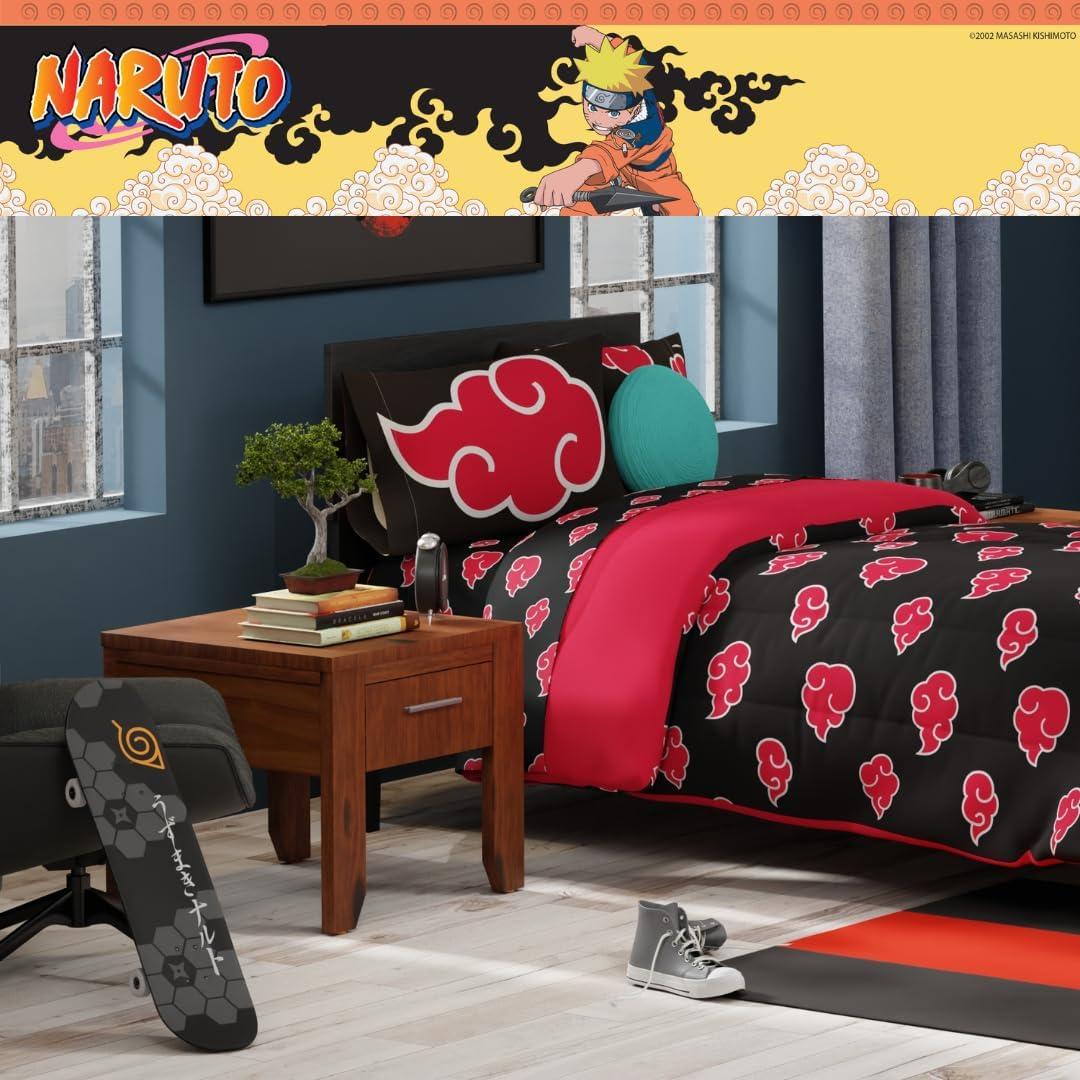 image:imageTransformers Optimus Prime Super Soft Comforter and Sheet Set with Sham 4 Piece Twin Size Official Licensed Product by Franco CollectiblesBlack Naruto