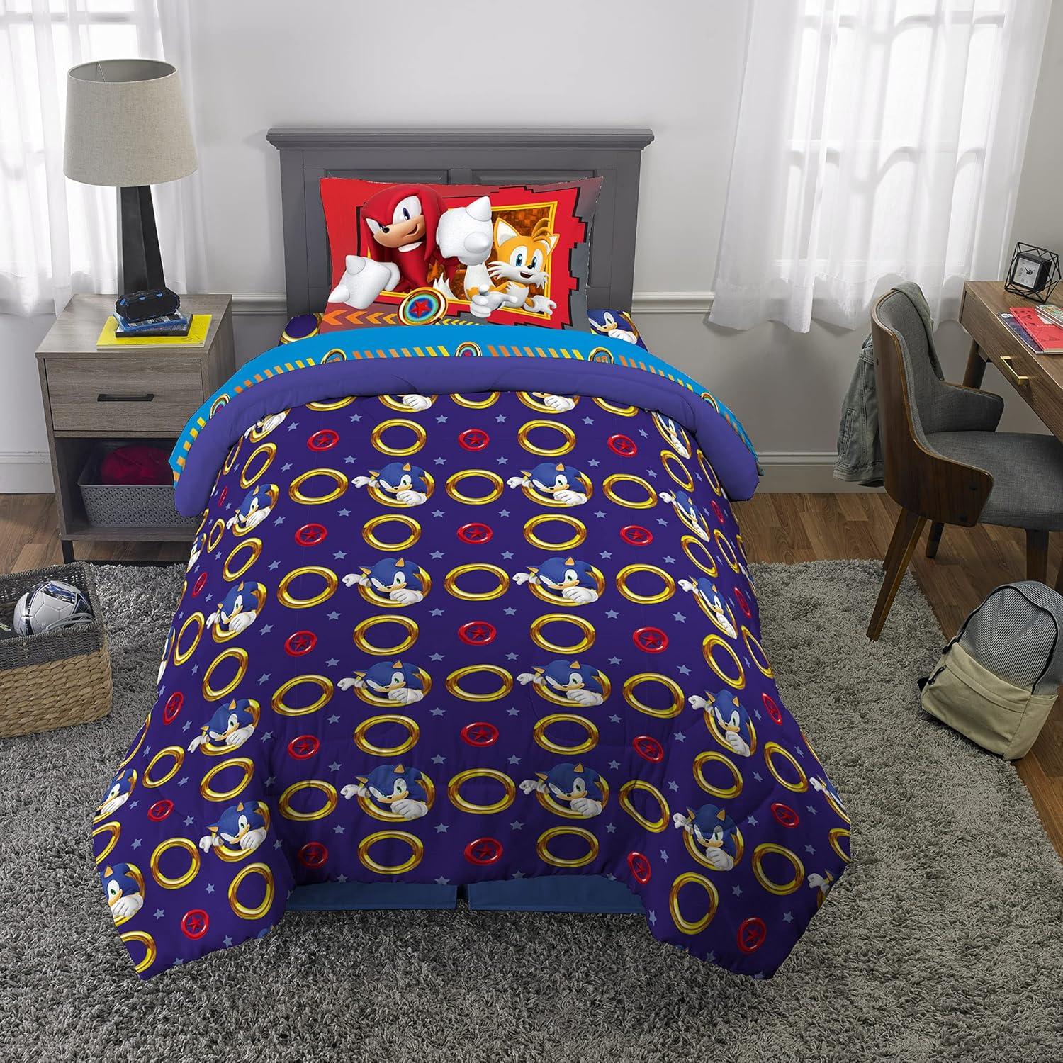 image:imageTransformers Optimus Prime Super Soft Comforter and Sheet Set with Sham 4 Piece Twin Size Official Licensed Product by Franco CollectiblesMulticolour