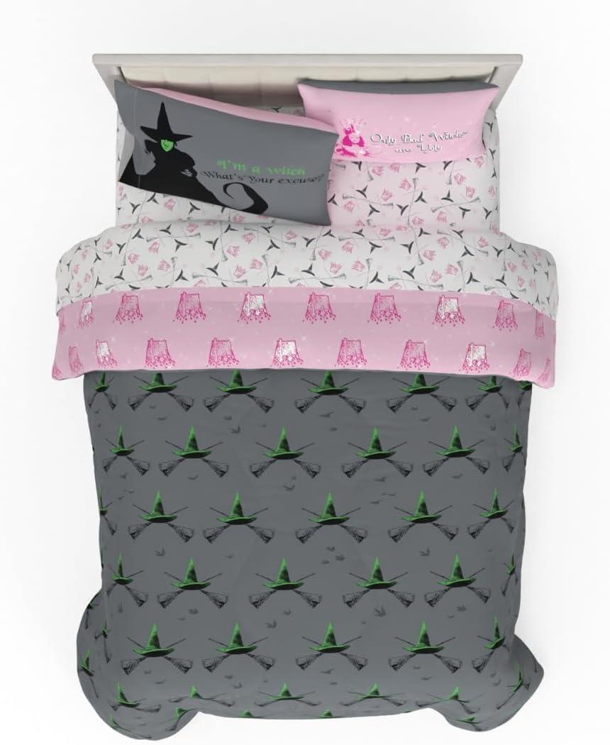 image:imageTransformers Optimus Prime Super Soft Comforter and Sheet Set with Sham 4 Piece Twin Size Official Licensed Product by Franco CollectiblesPink Green the Wizard of Oz