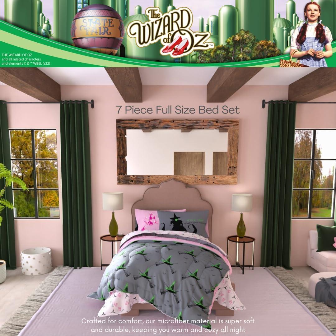 image:imageTransformers Optimus Prime Super Soft Comforter and Sheet Set with Sham 4 Piece Twin Size Official Licensed Product by Franco CollectiblesPink Green the Wizard of Oz