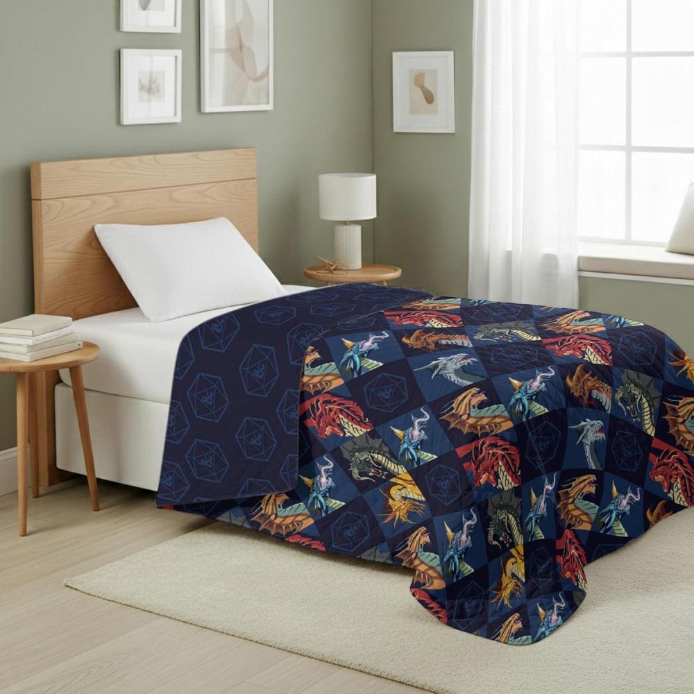 image:imageNorthwest Transformers Logo Quilted Blanket Comfy Throw Adults Boys Girls Soft Lightweight Bedding for Bed or Couch 60 x 80 inchesDragons and Dive