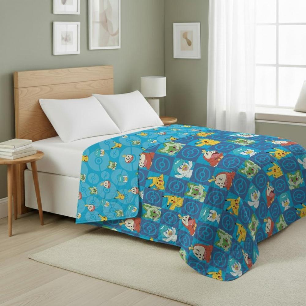 image:imageNorthwest Transformers Logo Quilted Blanket Comfy Throw Adults Boys Girls Soft Lightweight Bedding for Bed or Couch 60 x 80 inchesPower Squares