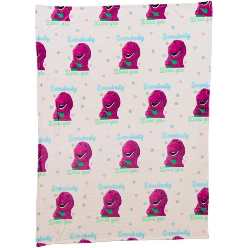 image:imageTransformers Megatron Bedding Super Soft Throw  Glow in The Dark Blanket  46 in x 60 in Official Licensed Product by Franco CollectiblesBarney