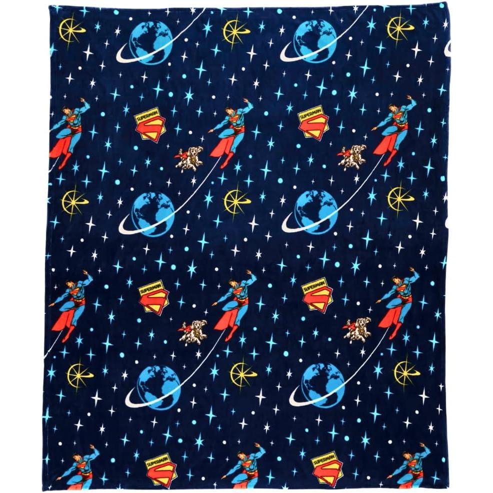 image:imageTransformers Megatron Bedding Super Soft Throw Glow in The Dark Blanket 46 in x 60 in Official Licensed Product by Franco CollectiblesSuperman Son of Krypto
