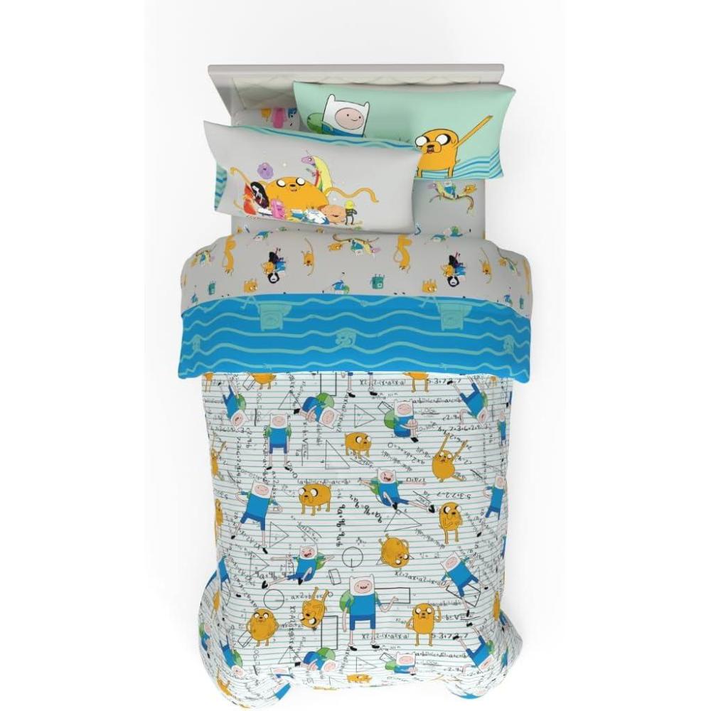 image:imageTransformers Optimus Prime Super Soft Comforter and Sheet Set with Sham 4 Piece Twin Size Official Licensed Product by Franco CollectiblesAdventure Time