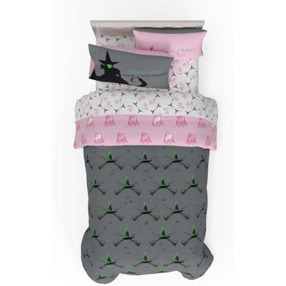 image:imageTransformers Optimus Prime Super Soft Comforter and Sheet Set with Sham 4 Piece Twin Size Official Licensed Product by Franco CollectiblesPink Green the Wizard of Oz