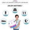 Franco Kids Transformer Optimus Bedding Super Soft Cozy Cuddle Pillow, (Officially Licensed Product)(Gabby’s Dollhouse Cakey)