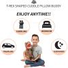 Franco Kids Transformer Optimus Bedding Super Soft Cozy Cuddle Pillow, (Officially Licensed Product)(Jurassic World Dominion)