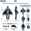 Franco Kids Transformer Optimus Bedding Super Soft Cozy Cuddle Pillow, (Officially Licensed Product)(Legendary Batman)