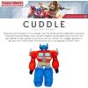 Franco Kids Transformer Optimus Bedding Super Soft Cozy Cuddle Pillow, (Officially Licensed Product)(Transformers – Optimus)