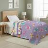 Northwest Transformers Logo Quilted Blanket, Comfy Throw, Adults Boys Girls, Soft Lightweight Bedding for Bed, or Couch, 60 x 80 inches(Bingo Candy Land)