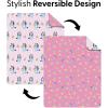 Northwest Transformers Logo Quilted Blanket, Comfy Throw, Adults Boys Girls, Soft Lightweight Bedding for Bed, or Couch, 60 x 80 inches(Cupcake Stars)