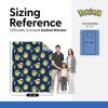 Northwest Transformers Logo Quilted Blanket, Comfy Throw, Adults Boys Girls, Soft Lightweight Bedding for Bed, or Couch, 60 x 80 inches(Electric Captain)