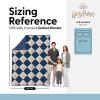 Northwest Transformers Logo Quilted Blanket, Comfy Throw, Adults Boys Girls, Soft Lightweight Bedding for Bed, or Couch, 60 x 80 inches(Harry Potter Herald Call)