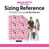 Northwest Transformers Logo Quilted Blanket, Comfy Throw, Adults Boys Girls, Soft Lightweight Bedding for Bed, or Couch, 60 x 80 inches(Hello Kitty & Friends)