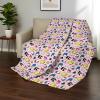 Northwest Transformers Logo Quilted Blanket, Comfy Throw, Adults Boys Girls, Soft Lightweight Bedding for Bed, or Couch, 60 x 80 inches(Hello Kitty & Friends)