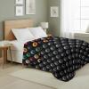 Northwest Transformers Logo Quilted Blanket, Comfy Throw, Adults Boys Girls, Soft Lightweight Bedding for Bed, or Couch, 60 x 80 inches(Magic Icons)