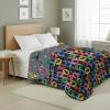 Northwest Transformers Logo Quilted Blanket, Comfy Throw, Adults Boys Girls, Soft Lightweight Bedding for Bed, or Couch, 60 x 80 inches(Rangers Go)