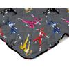 Northwest Transformers Logo Quilted Blanket, Comfy Throw, Adults Boys Girls, Soft Lightweight Bedding for Bed, or Couch, 60 x 80 inches(Rangers and Helmets)