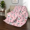Northwest Transformers Logo Quilted Blanket, Comfy Throw, Adults Boys Girls, Soft Lightweight Bedding for Bed, or Couch, 60 x 80 inches(Sweet as Can Be)