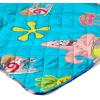 Northwest Transformers Logo Quilted Blanket, Comfy Throw, Adults Boys Girls, Soft Lightweight Bedding for Bed, or Couch, 60 x 80 inches(Tropical Waltz)
