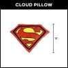 Northwest Transformers Optimus Prime Cloud Pillow 12″ – Robot Plush Stuffed Toy, Kids & Adults Room Decor(Classic Superman)