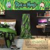 Transformers Megatron Bedding Super Soft Throw – Glow in The Dark Blanket – 46 in x 60 in, (Official Licensed Product) by Franco Collectibles(Rick & Morty)