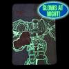 Transformers Megatron Bedding Super Soft Throw – Glow in The Dark Blanket – 46 in x 60 in, (Official Licensed Product) by Franco Collectibles(Transformers – Glow in the Dark)