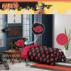 Transformers Optimus Prime Super Soft Comforter and Sheet Set with Sham, 4 Piece Twin Size, (Official Licensed Product) by Franco Collectibles(Black – Naruto)