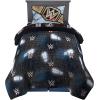 Transformers Optimus Prime Super Soft Comforter and Sheet Set with Sham, 4 Piece Twin Size, (Official Licensed Product) by Franco Collectibles(Black/Multicolor)
