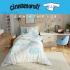 Transformers Optimus Prime Super Soft Comforter and Sheet Set with Sham, 4 Piece Twin Size, (Official Licensed Product) by Franco Collectibles(Blue – Cinnamoroll)