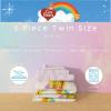 Transformers Optimus Prime Super Soft Comforter and Sheet Set with Sham, 4 Piece Twin Size, (Official Licensed Product) by Franco Collectibles(Care Bears – Foodie)