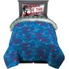 Transformers Optimus Prime Super Soft Comforter and Sheet Set with Sham, 4 Piece Twin Size, (Official Licensed Product) by Franco Collectibles(Jurassic World Dominion)