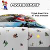 Transformers Optimus Prime Super Soft Comforter and Sheet Set with Sham, 4 Piece Twin Size, (Official Licensed Product) by Franco Collectibles(Mario Kart)
