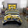 Transformers Optimus Prime Super Soft Comforter and Sheet Set with Sham, 4 Piece Twin Size, (Official Licensed Product) by Franco Collectibles(Minions the Rise of Gru)